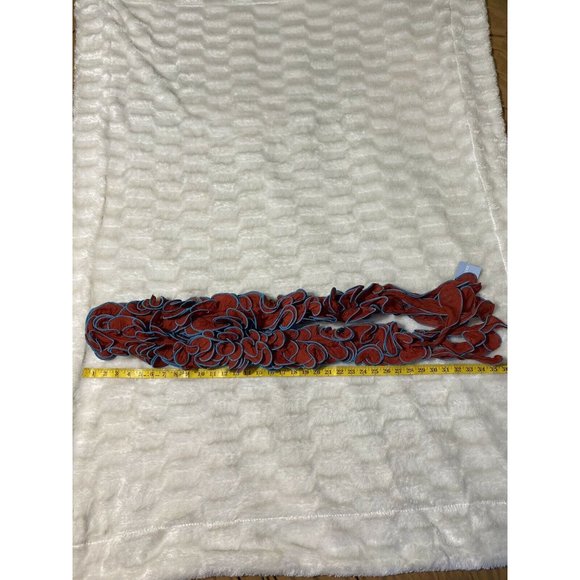 NWT Powder SCARF Trinity Teal Viscose New - Picture 4 of 4